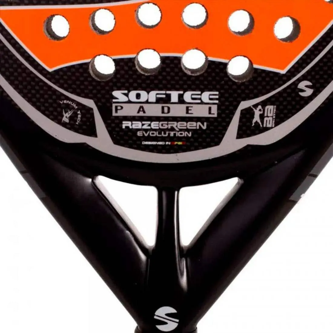 Pala Softee Raze Evolution Naranja Carbono | Softee